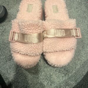 UGG Blush Fluffy Slide Sandals